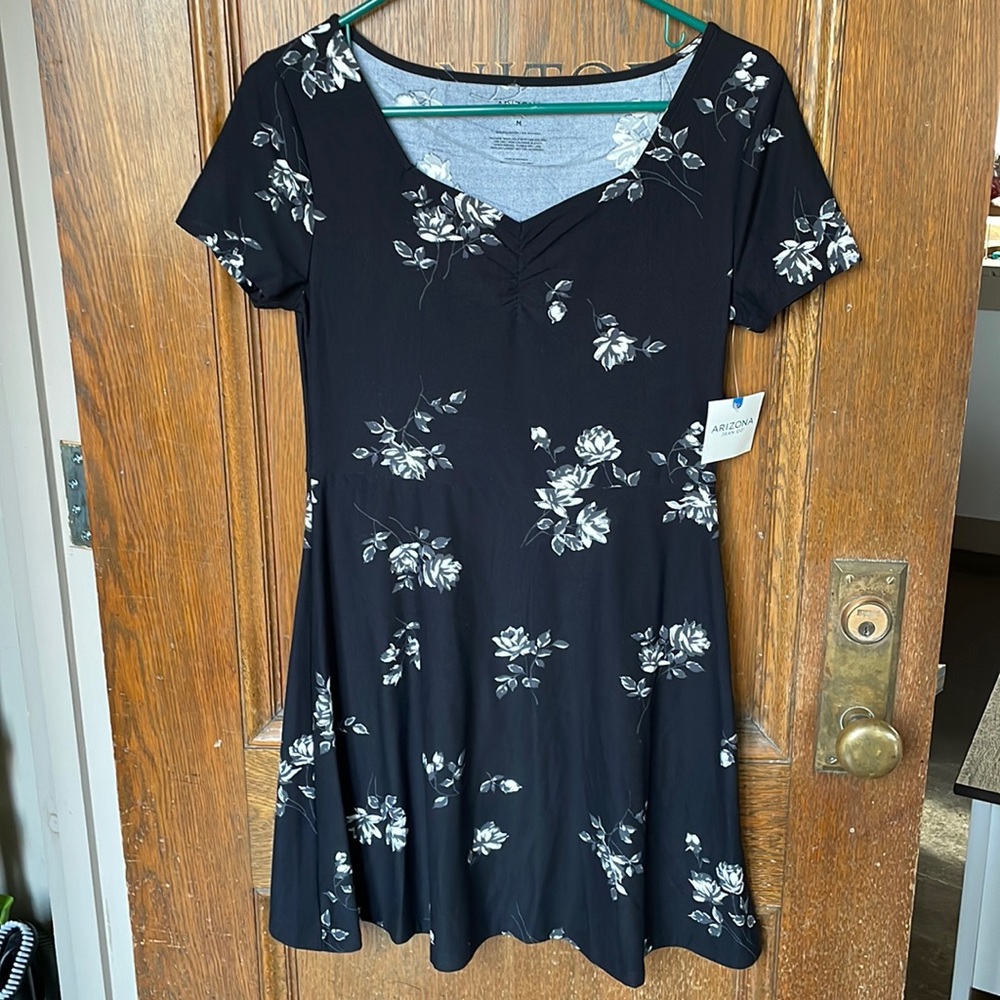 Flower print dress